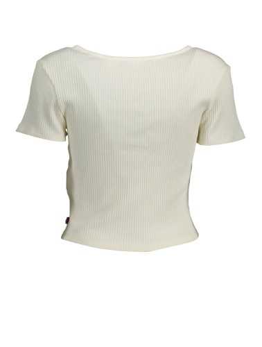 LEVI'S WHITE WOMAN SHORT SLEEVE T-SHIRT