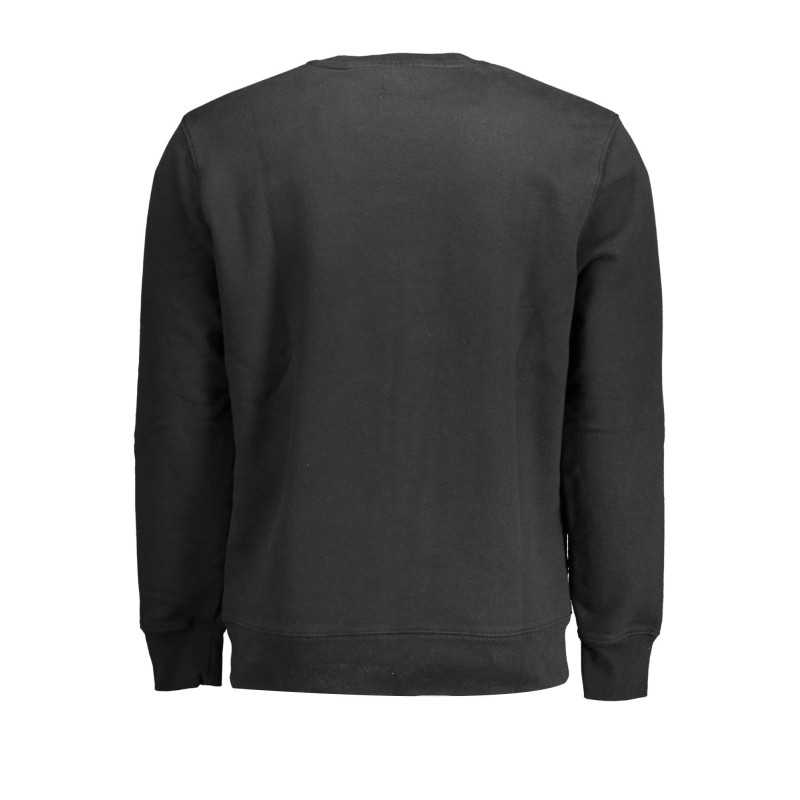 LEVI'S MEN'S BLACK SWEATSHIRT WITHOUT ZIP