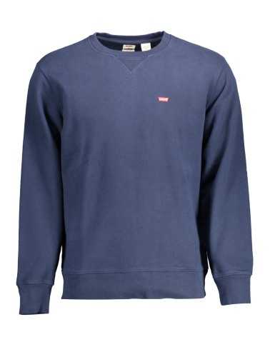 LEVI'S MEN'S BLUE SWEATSHIRT WITHOUT ZIP