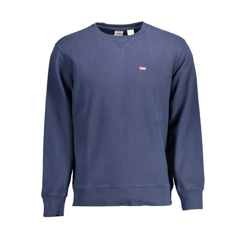 LEVI'S MEN'S BLUE SWEATSHIRT WITHOUT ZIP