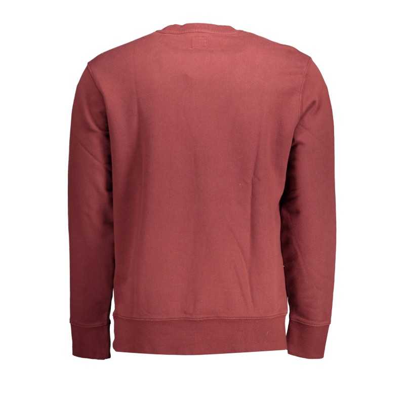 LEVI'S SWEATSHIRT WITHOUT ZIP MAN RED