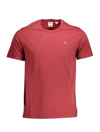 LEVI'S MEN'S RED SHORT SLEEVE T-SHIRT