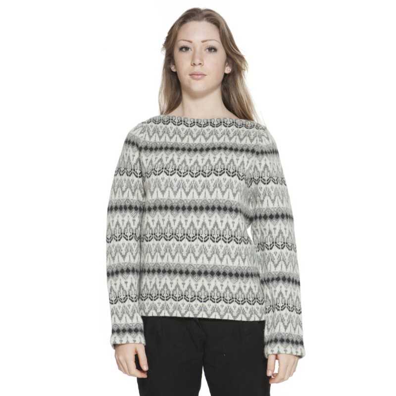 GANT WOMEN'S GRAY SWEATER