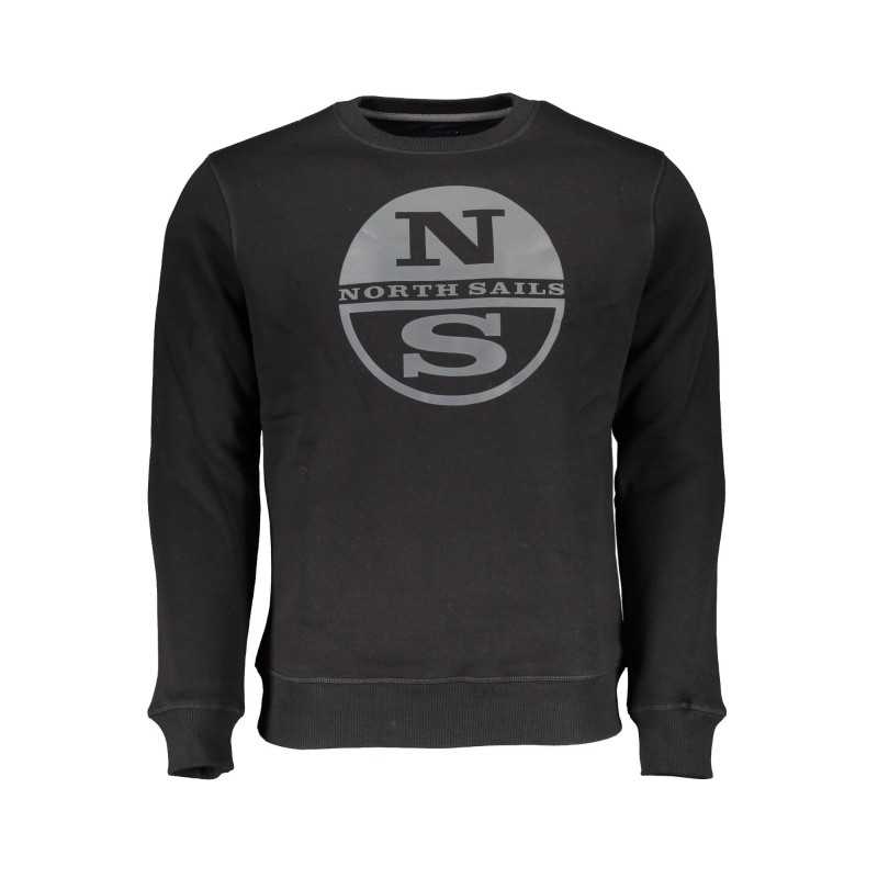 NORTH SAILS FELPA SENZA ZIP UOMO NERO