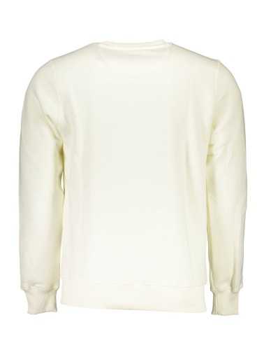 NORTH SAILS WHITE MEN'S SWEATSHIRT WITHOUT ZIP