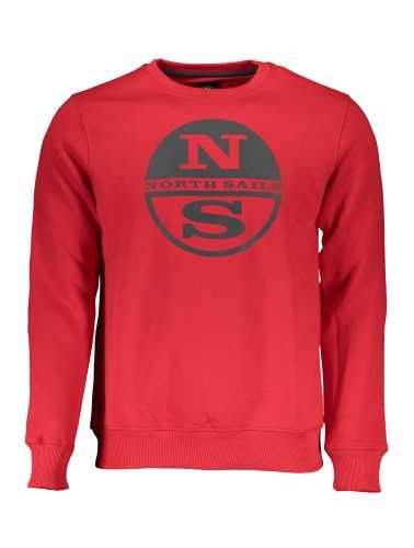 NORTH SAILS SWEATSHIRT WITHOUT ZIP MAN RED