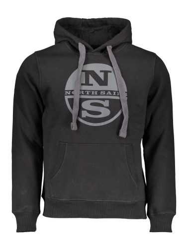 NORTH SAILS BLACK MAN SWEATSHIRT WITHOUT ZIP