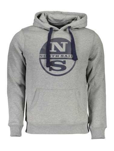 NORTH SAILS MAN GRAY SWEATSHIRT WITHOUT ZIP