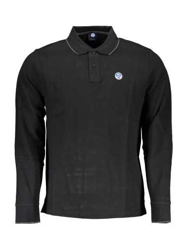 NORTH SAILS POLO MANICHE LUNGHE UOMO NERO