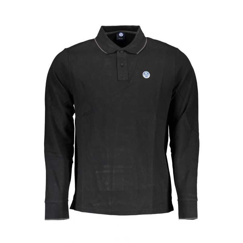 NORTH SAILS POLO MANICHE LUNGHE UOMO NERO