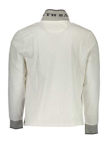 NORTH SAILS POLO LONG SLEEVE MAN WHITE