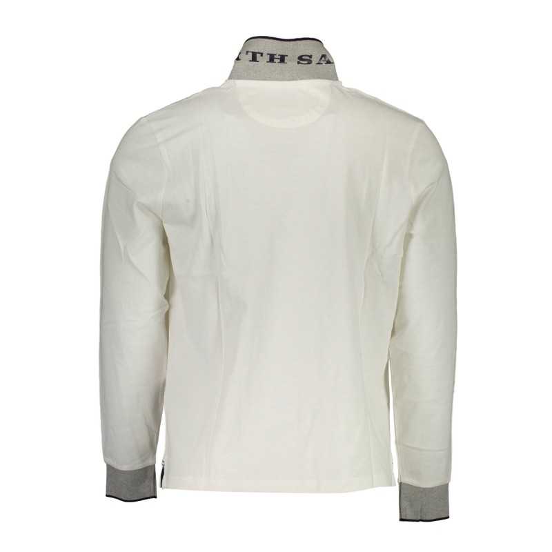 NORTH SAILS POLO LONG SLEEVE MAN WHITE