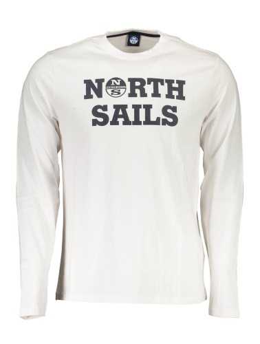 NORTH SAILS T-SHIRT MANICHE LUNGHE UOMO BIANCO