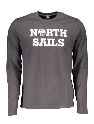 NORTH SAILS T-SHIRT MANICHE LUNGHE UOMO GRIGIO