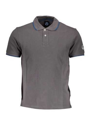 NORTH SAILS POLO MANICHE CORTE UOMO GRIGIO