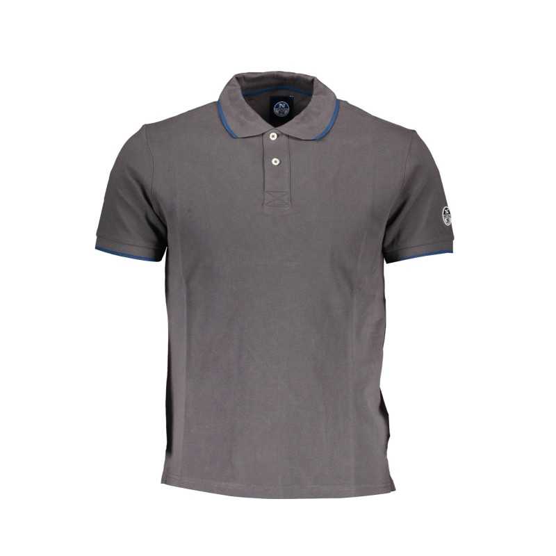 NORTH SAILS POLO MANICHE CORTE UOMO GRIGIO