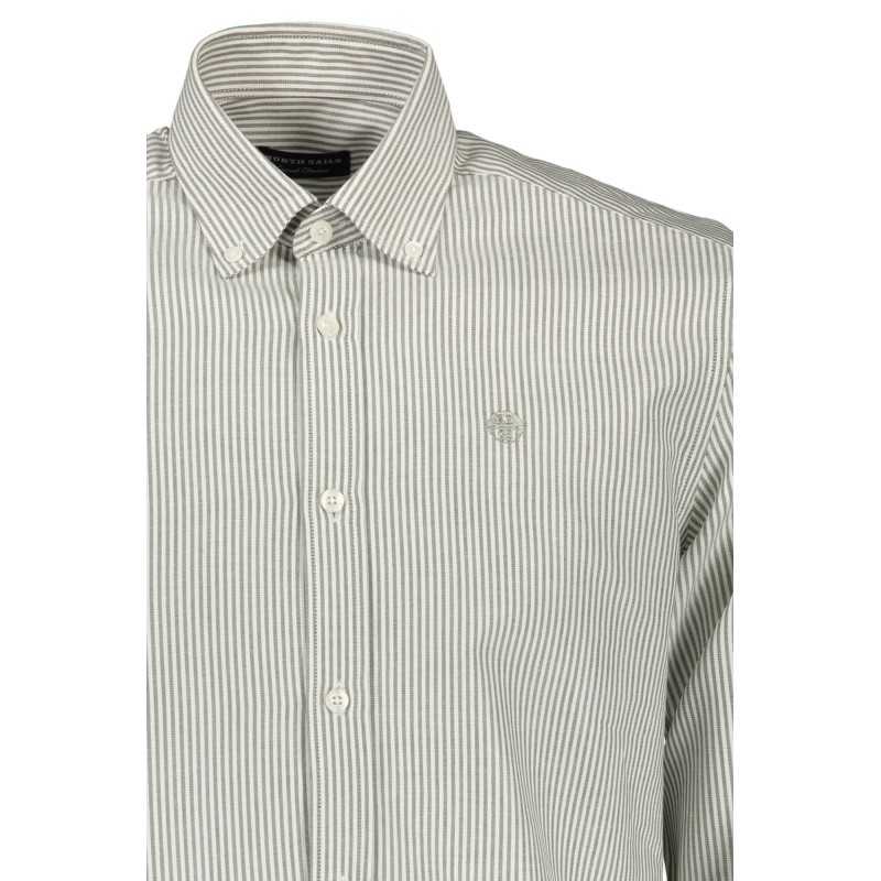 NORTH SAILS CAMICIA MANICHE LUNGHE UOMO GRIGIO