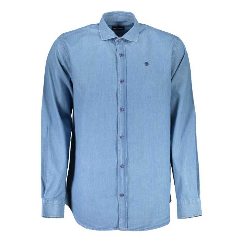 NORTH SAILS LIGHT BLUE MAN LONG SLEEVED SHIRT