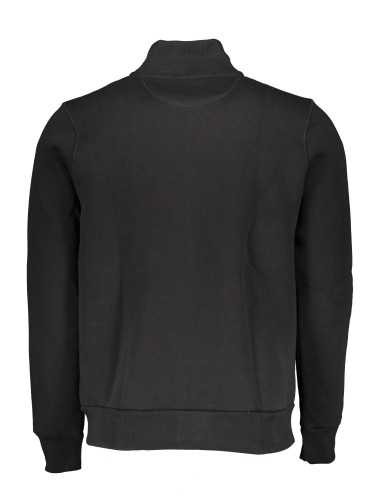 NORTH SAILS MEN'S BLACK ZIPPED SWEATSHIRT