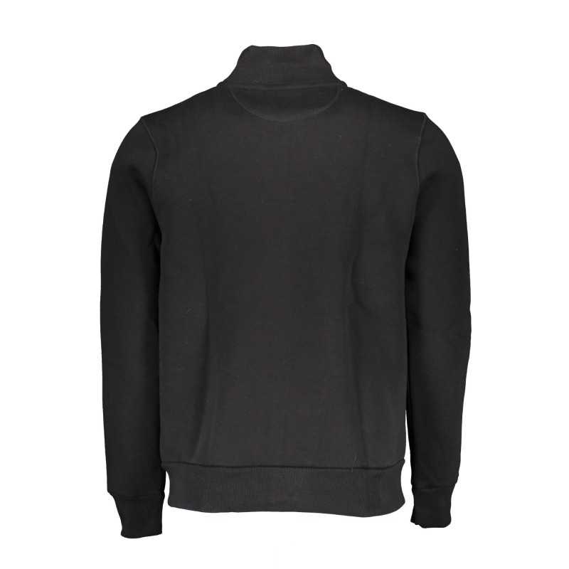 NORTH SAILS MEN'S BLACK ZIPPED SWEATSHIRT