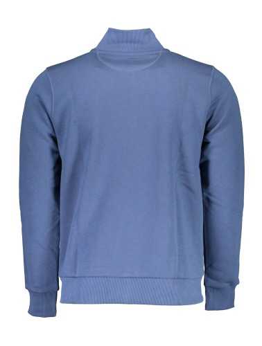 NORTH SAILS MEN'S BLUE ZIPPED SWEATSHIRT