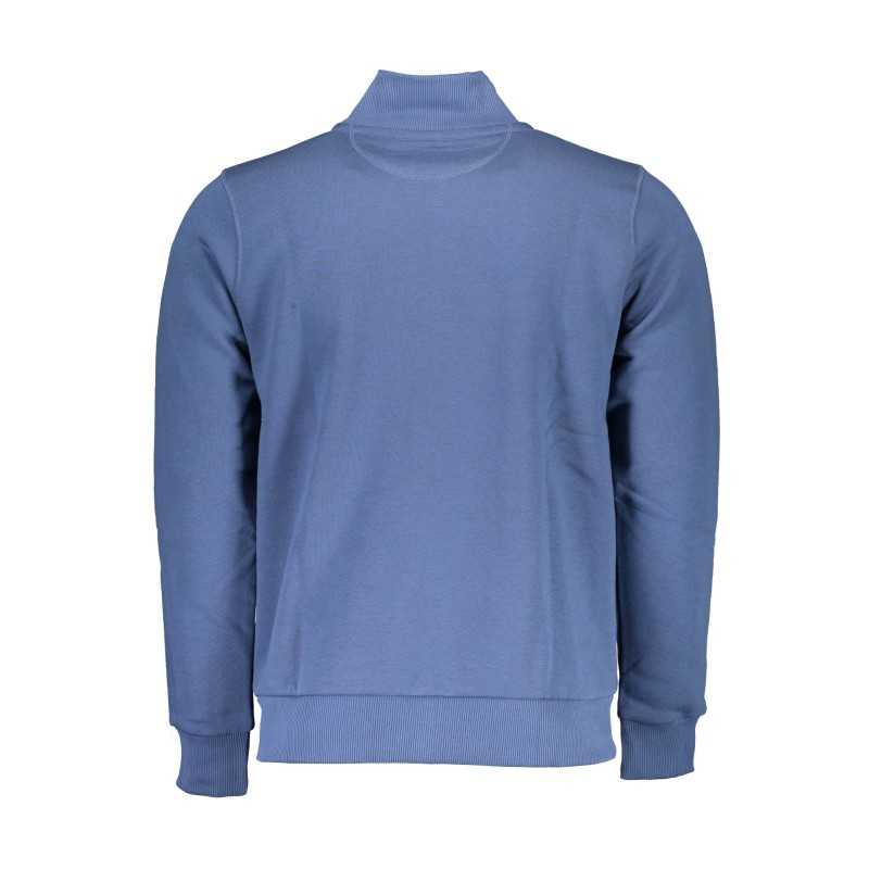 NORTH SAILS MEN'S BLUE ZIPPED SWEATSHIRT