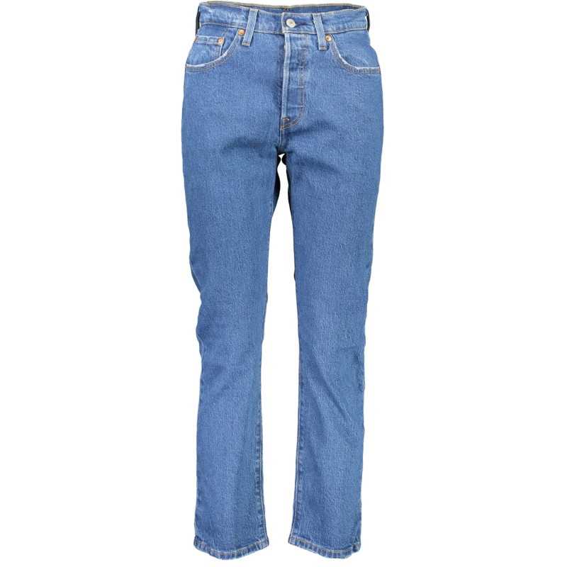 LEVI'S WOMAN DENIM JEANS BLUE