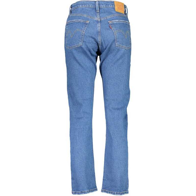 LEVI'S WOMAN DENIM JEANS BLUE