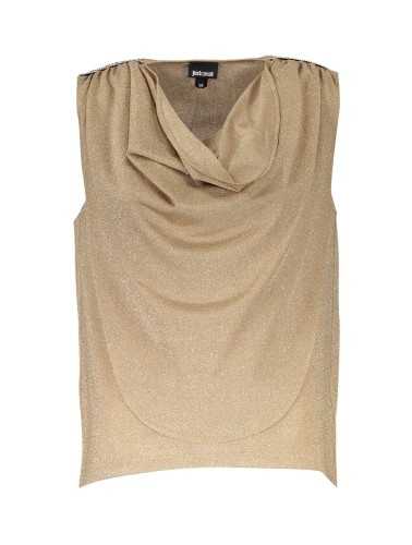 JUST CAVALLI WOMEN'S TANK TOP GOLD