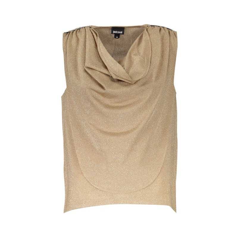 JUST CAVALLI WOMEN'S TANK TOP GOLD