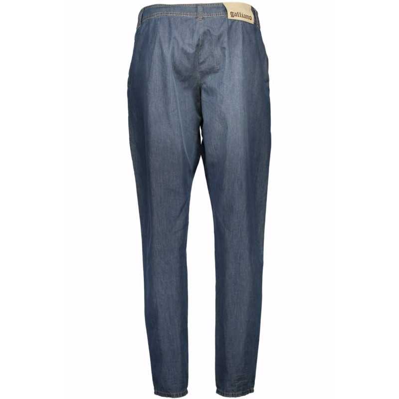 JOHN GALLIANO JEANS DENIM DONNA BLU