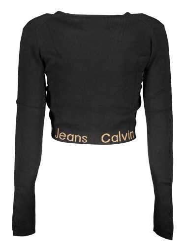 CALVIN KLEIN CARDIGAN WOMAN BLACK