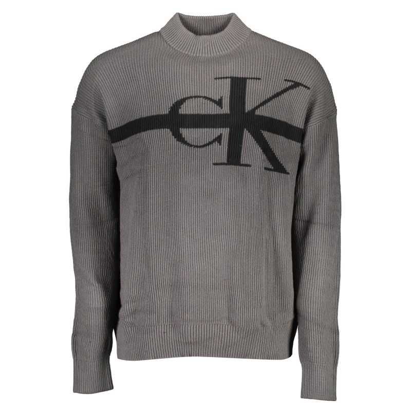 CALVIN KLEIN GRAY MAN JERSEY