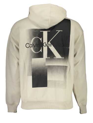 CALVIN KLEIN FELPA SENZA ZIP UOMO BEIGE