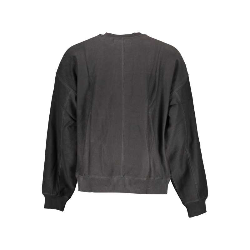 CALVIN KLEIN SWEATSHIRT WITHOUT ZIP BLACK MAN