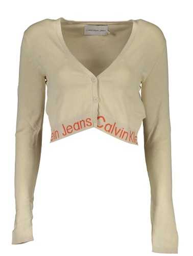 CALVIN KLEIN CARDIGAN DONNA BEIGE