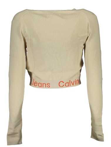 CALVIN KLEIN CARDIGAN DONNA BEIGE