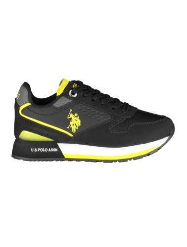 US POLO BEST PRICE BLACK KIDS SPORT SHOES