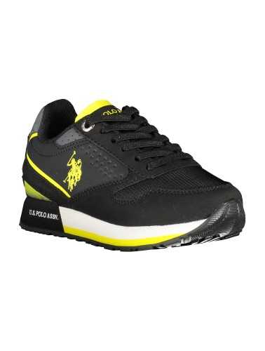 US POLO BEST PRICE BLACK KIDS SPORT SHOES