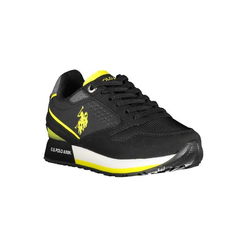 US POLO BEST PRICE BLACK KIDS SPORT SHOES