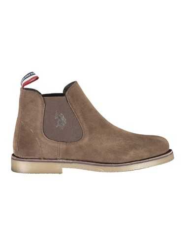 US POLO BEST PRICE SHOE BOOTS MAN BROWN