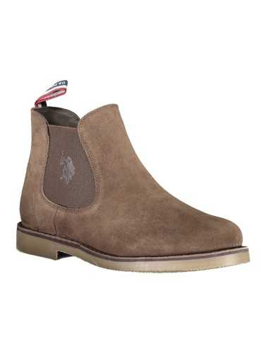 US POLO BEST PRICE SHOE BOOTS MAN BROWN