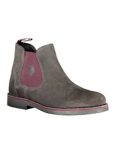 US POLO BEST PRICE SHOE BOOTS MAN GRAY