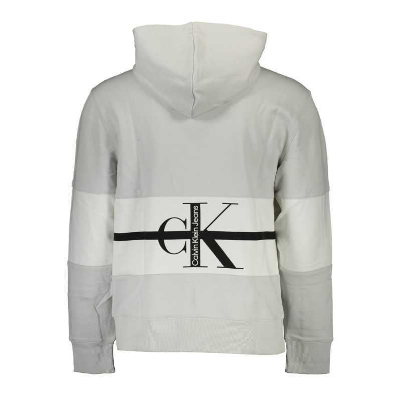 CALVIN KLEIN SWEATSHIRT WITHOUT ZIP GRAY MAN