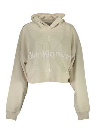 CALVIN KLEIN FELPA SENZA ZIP DONNA BEIGE