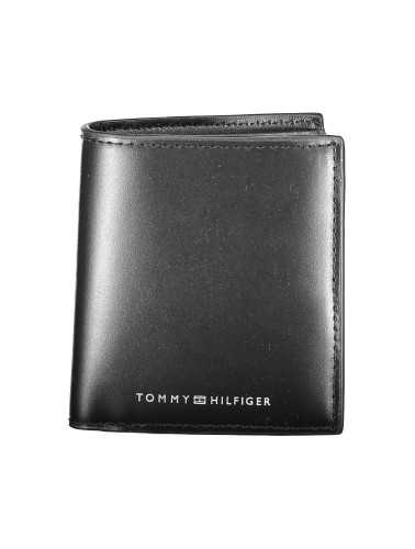 TOMMY HILFIGER BLACK MAN WALLET