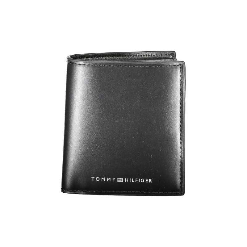 TOMMY HILFIGER BLACK MAN WALLET