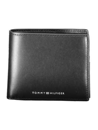 TOMMY HILFIGER BLACK MAN WALLET