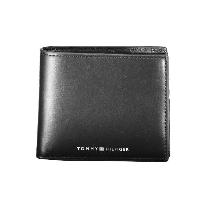 TOMMY HILFIGER BLACK MAN WALLET