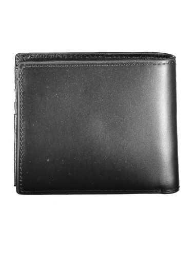 TOMMY HILFIGER BLACK MAN WALLET